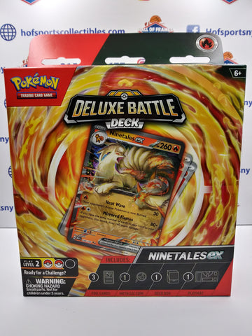 2024 POKEMON DELUXE BATTLE DECK! NINETAILS EX!