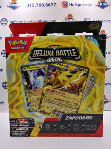 2024 POKEMON DELUXE BATTLE DECK! ZAPDOS EX!