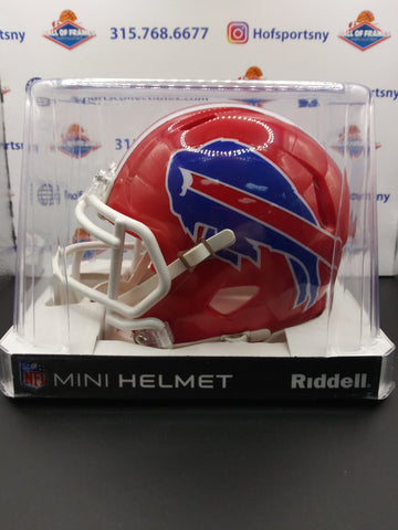 BUFFALO BILLS RED RIDDELL MINI HELMET!