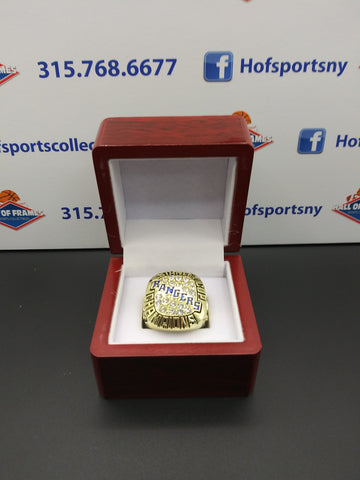 1994 NEW YORK RANGERS BRIAN LEETCH STANLEY CUP CHAMPIONSHIP RING REPLICA!