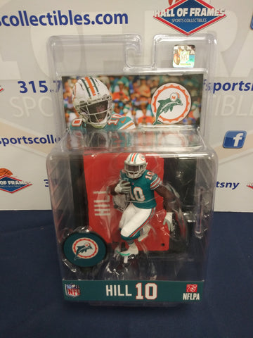 TYREEK HILL MIAMI DOLPHINS MCFARLANE'S LEGACY SERIES FIGURES #7 THROWBACK JERSEY!