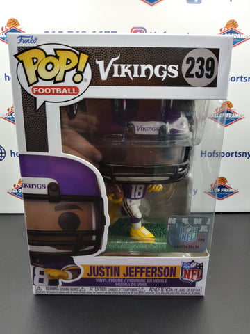 JUSTIN JEFFERSON MINNNESOTA VIKINGS NFL FUNKO POP #239!