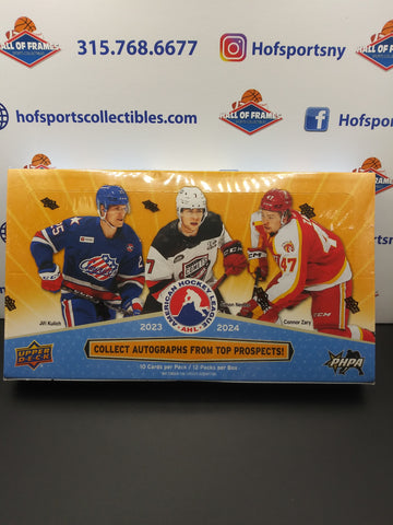 2023/24 UPPER DECK AHL HOCKEY HOBBY BOX! 1 AUTO PER BOX!