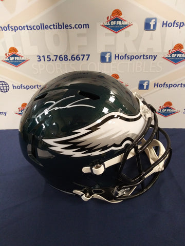 JALEN CARTER SIGNED EAGLES FULL SIZE SPEED REPLICA HELMET - BECKETT