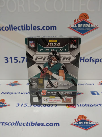2024 PANINI NFL PRIZM FOOTBALL BLASTER BOX! LAZER PARALELLS!
