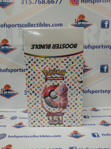 POKEMON 151 BOOSTER BUNDLE 10 COUNT SEALED BOX! 60 TOTAL PACKS!
