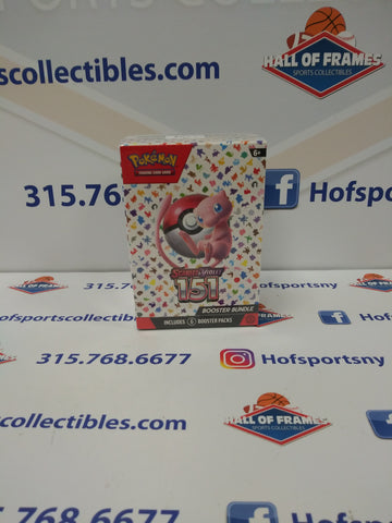 POKEMON 151 BOOSTER BUNDLE BOX! 6 PACKS!