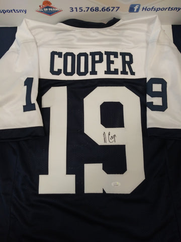 AMARI COOPER DALLAS COWBOYS SIGNED THANKSGIVING DAY CUSTOM JERSEY JSA COA!
