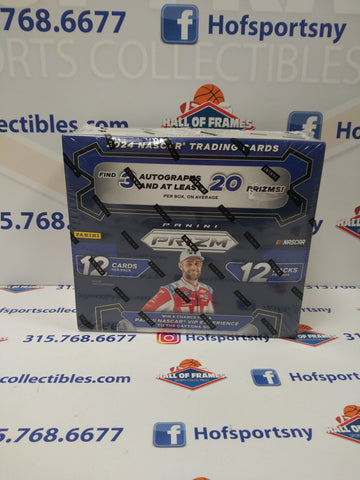 2024 PANINI PRIZM NASCAR HOBBY BOX! 3 AUTOGRAPHS!