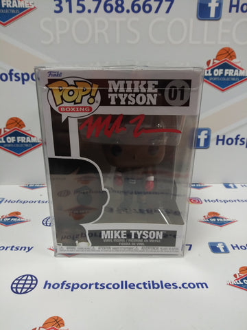 MIKE TYSON SIGNED FUNKO POP #1 EDITION - FITERMAN COA
