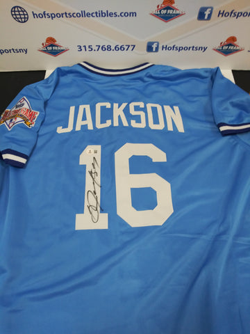 BO JACKSON SIGNED KC ROYALS ALL STAR CUSTOM JERSEY - BECKETT COA