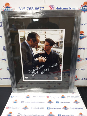 Chazz Palminteri SIGNED FRAMED BRONX TALE 11X14 "NOBODY CARES" JSA
