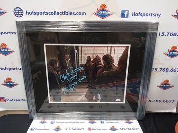 Chazz Palminteri SIGNED FRAMED BRONX TALE 11X14 "NOW YOUSE CAN'T LEAVE" JSA