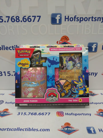 2024 POKEMON HONOLULU WORLD CHAMPIONSHIPS DECK JESSE PARKER THE 'DON! MIRAIDON EX!