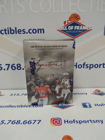 2024 TOPPS SIGNATURE CLASS FOOTBALL BLASTER BOX!