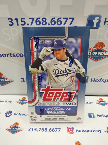 2025 TOPPS SERIES 2 BASEBALL HOBBY BOX!