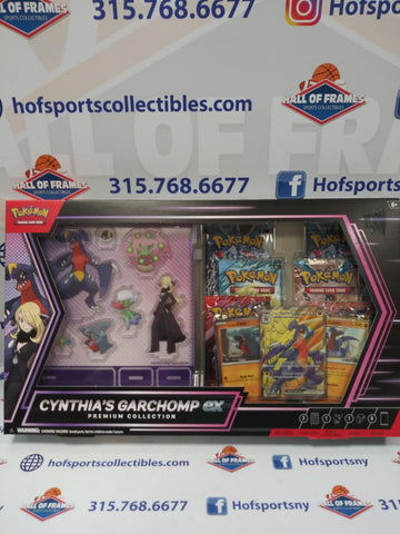 2025 POKEMON CYNTHIA'S GARCHOMP EX PREMIUM COLLECTION BOX!