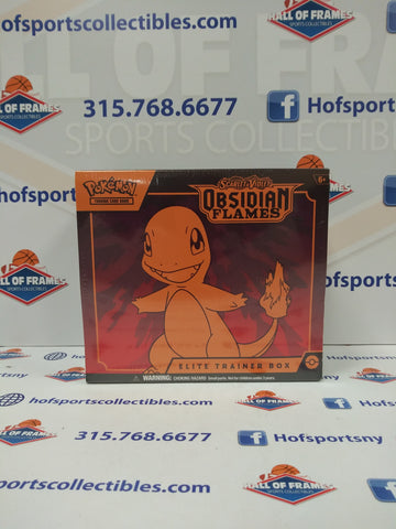 2023 POKEMON SCARLET & VIOLET OBSIDIAN FLAMES ELITE TRAINER BOX!