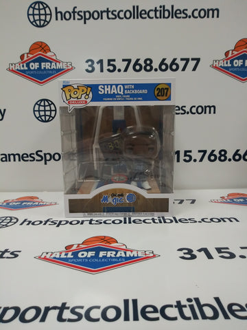 SHAQUILLE SHAQ O'NEAL WITH BACKBOARD DELUXE FUNKO POP #207!