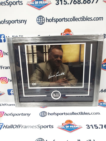 VINCENT CURATOLA "THE SOPRANOS" "JOHNNY SACK" SIGNED FRAMED 11X14 BECKETT