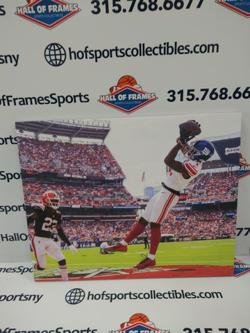 MALIK NABERS NEW YORK GIANTS 16X20 CUSTOM CANVAS PRINT - READY TO HANG