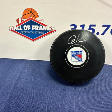CHRIS KREIDER SIGNED RANGERS PUCK BECKETT COA