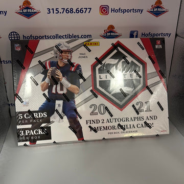 2021 PANINI LIMITED FOOTBALL HOBBY BOX! FIND 3 HITS!