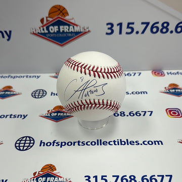 FRANCISCO ALVAREZ METS SIGNED BASEBALL INSC 