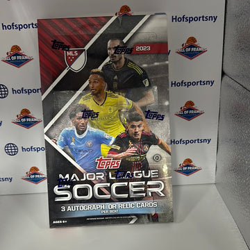 2023 TOPPS MLS SOOCER HOBBY BOX! 3 HITS PER BOX! LOOK FOR MESSI SP!