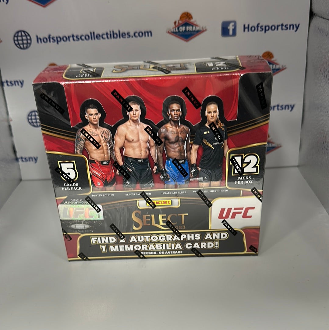 2023 PANINI UFC SELECT HOBBY BOX! FIND 2 AUTOS AND 1 RELIC! BO NICKAL ROOKIES!