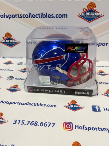 BUFFALO BILLS FLASH SPEED MINI HELMET - OUT OF PRINT