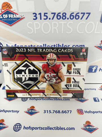 2023 PANINI LIMITED FOOTBALL HOBBY BOX! 3 HITS PER BOX!
