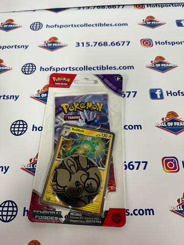 POKEMON TEMPORAL FORCES BLISTER PACK! BELLIBOLT PROMO!