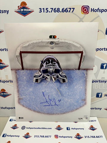 HENRIK LUNDQVIST SIGNED NY RANGERS 16X20 PHOTO - FANATICS COA