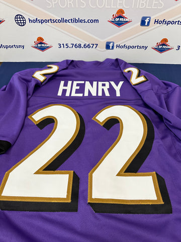 DERRICK HENRY BALTIMORE RAVENS UNSIGNED CUSTOM JERSEY SIZE XL!