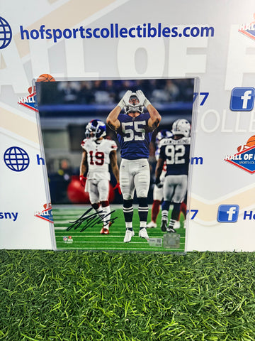 LEIGHTON VANDER ESCH SIGNED COWBOYS 8X10 - FANATICS COA