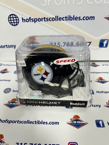 PITTSBURGH STEELERS SPEED MINI FOOTBALL HELMET