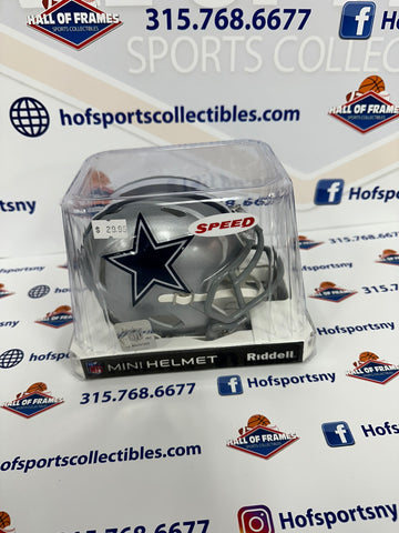 DALLAS COWBOYS SPEED MINI FOOTBALL HELMET