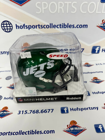 NEW YORK JETS SPEED MINI FOOTBALL HELMET