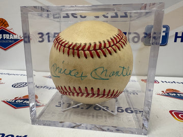 MICKEY MANTLE SIGNED AL BAEBALL - PSA STICKER - PLEASE READ
