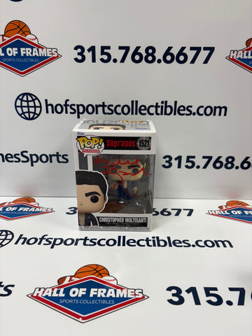 MICHAEL IMPERIOLI "CHRISTOPHER MOLTISANTI" THE SOPRANOS SIGNED FUNKO POP #1521 BGS COA!