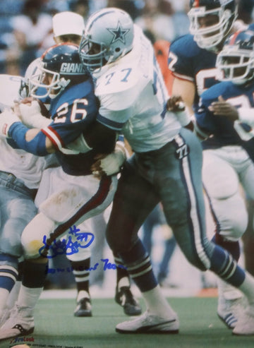 JIM JEFFCOAT SIGNED 11X14 PHOTO AMERICAS TEAM INSC. DALLAS COWBOYS