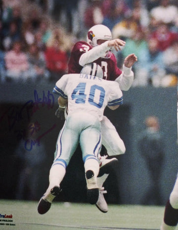 BILL BATES DALLAS COWBOYS SIGNED 11X14 PHOTO INSCRIBED 3X SB CHAMP