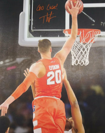 TYLER LYDON Signed Syracuse FINAL FOUR 11X14 Photo INSCRIBED GO CUSE