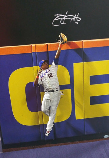 ENDY CHAVEZ METS NLCS GAME 7 ROBBING HR SIGNED 16X20 PHOTO - STEINER