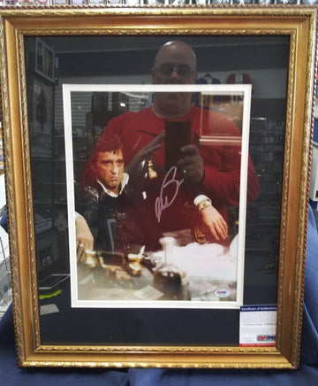 AL PACINO SCARFACE FRAMED SIGNED 11X14 COKE - PSA COA
