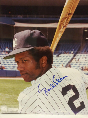 PAUL BLAIR YANKEES SIGNED 8X10 - HOF COA