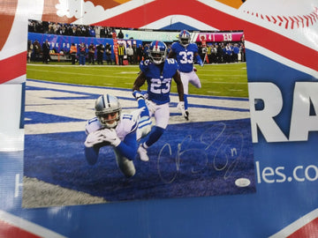COLE BEASLEY SIGNED 11X14 COWBOYS PHOTO - JSA COA