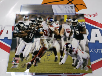 TIKI BARBER GIANTS SIGNED "LAST GAME" 16X20 PHOTO - STEINER COA