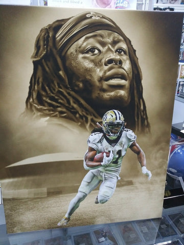 ALVIN KAMARA SAINTS 16X20 CUSTOM CANVAS PRINT - READY TO HANG